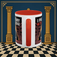 Premium Ready to Go Freemason Design Lodge Humor Coffee Mug | Perfect Gift for Masons, Netflix Lovers, Rituals, Lodge Events, Collectible Mug - Masonic Mugs