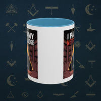 Premium Ready to Go Freemason Design Lodge Humor Coffee Mug | Perfect Gift for Masons, Netflix Lovers, Rituals, Lodge Events, Collectible Mug - Masonic Mugs