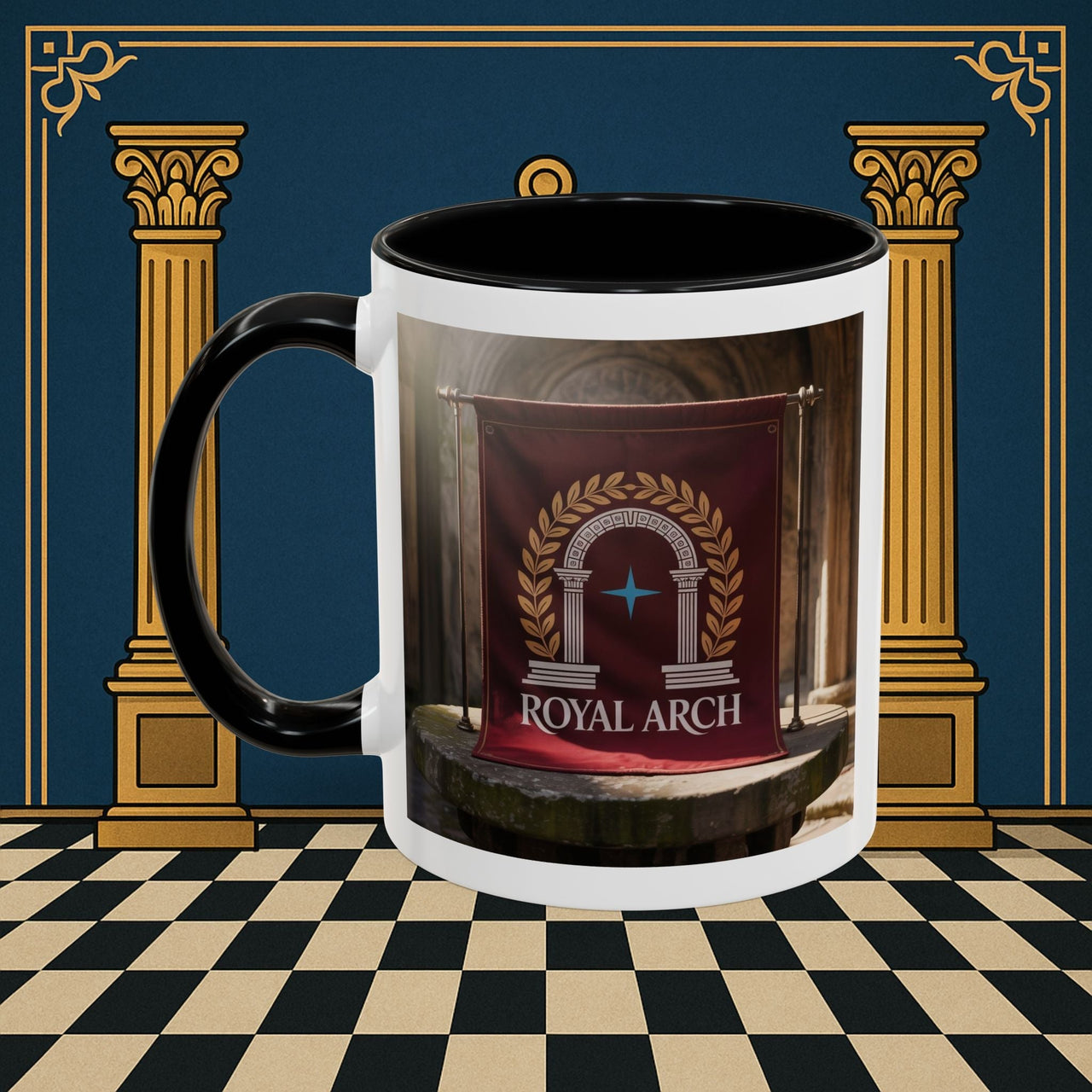 Premium Ready to Go Freemason Design | Masonic Arch of Enlightenment | Royal Arch - Masonic Mugs