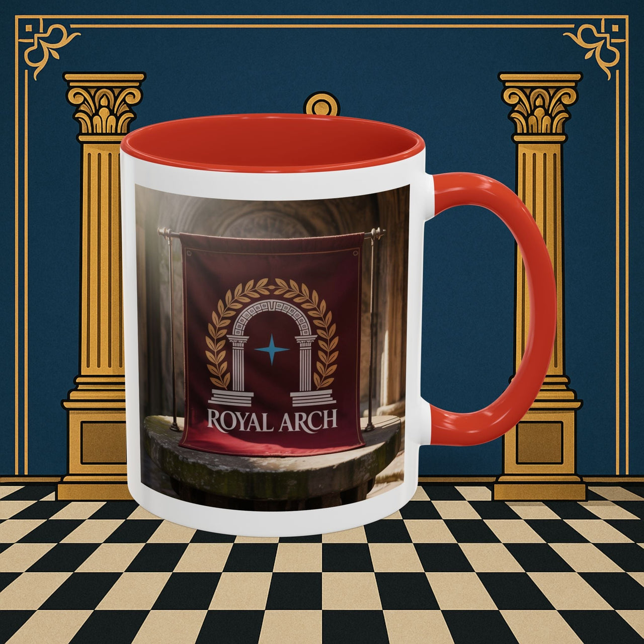 Premium Ready to Go Freemason Design | Masonic Arch of Enlightenment | Royal Arch - Masonic Mugs