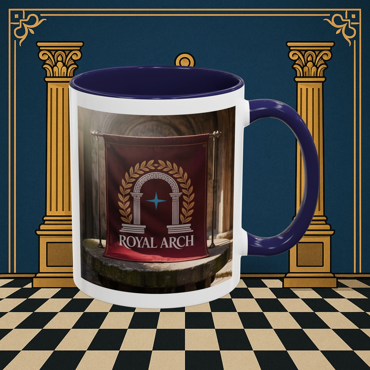 Premium Ready to Go Freemason Design | Masonic Arch of Enlightenment | Royal Arch - Masonic Mugs