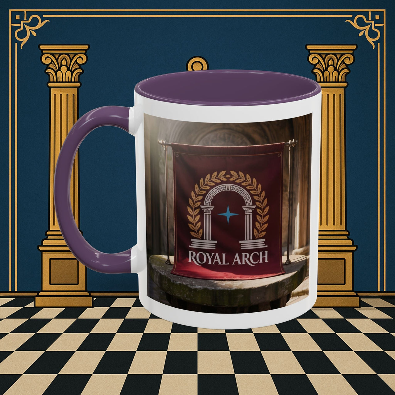 Premium Ready to Go Freemason Design | Masonic Arch of Enlightenment | Royal Arch - Masonic Mugs