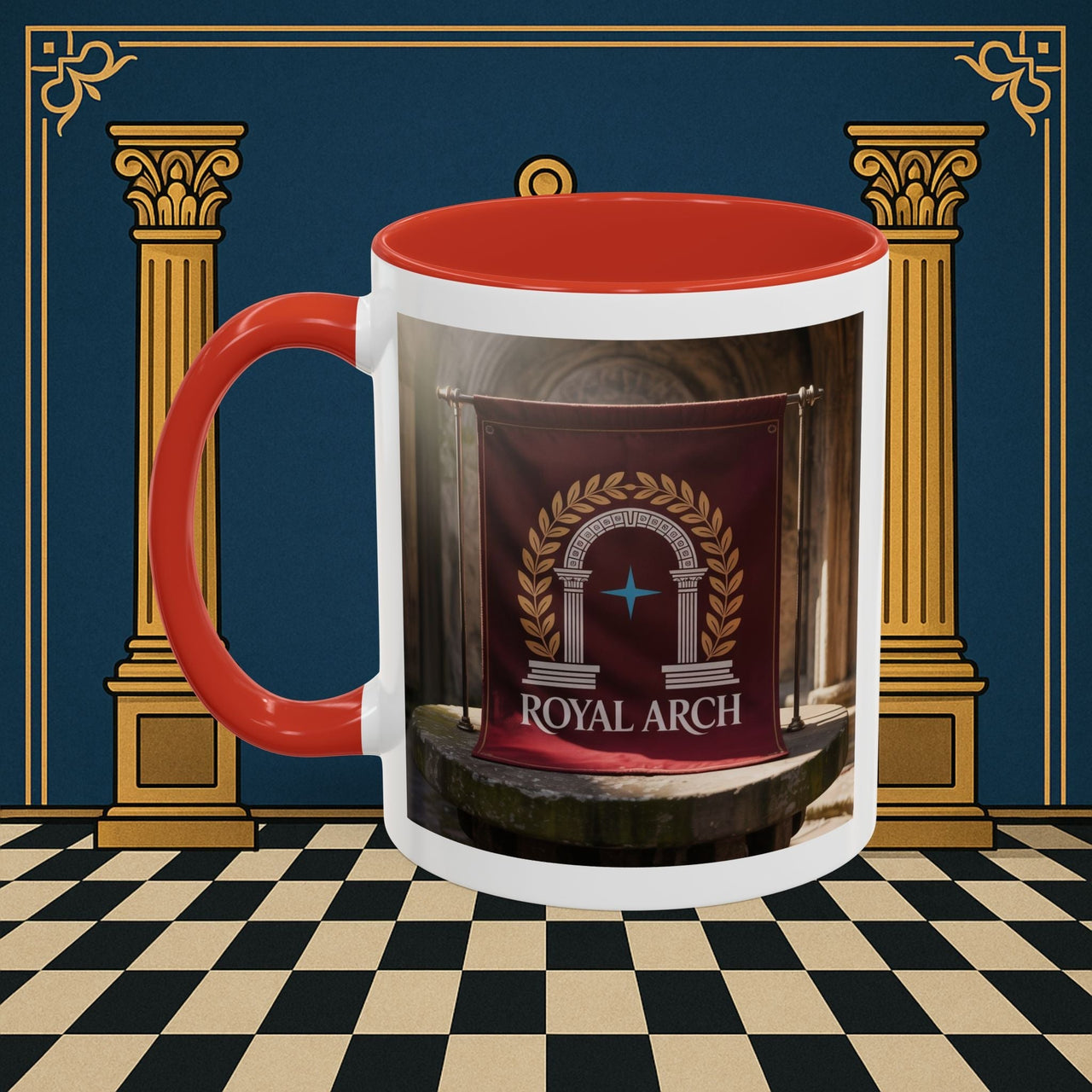Premium Ready to Go Freemason Design | Masonic Arch of Enlightenment | Royal Arch - Masonic Mugs