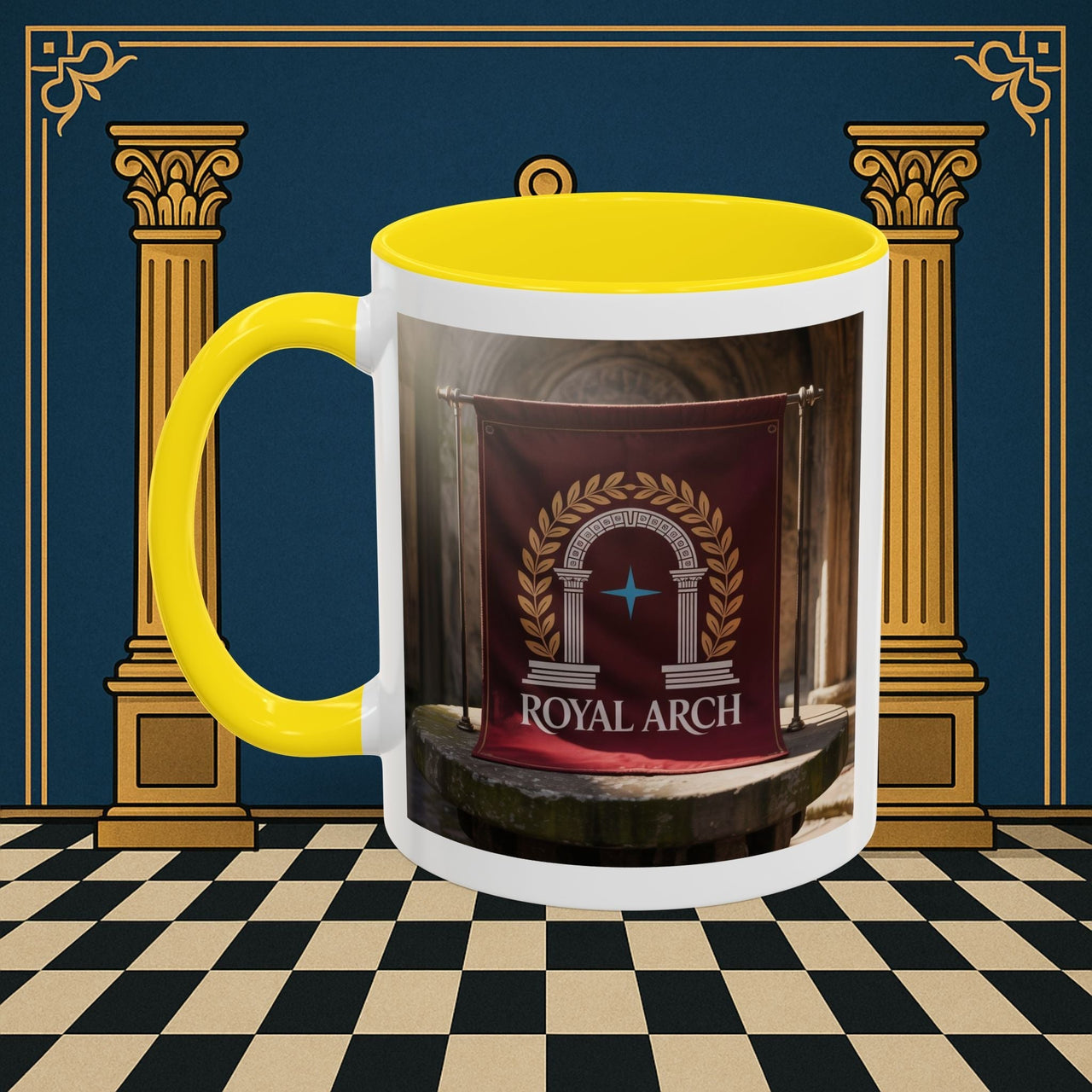 Premium Ready to Go Freemason Design | Masonic Arch of Enlightenment | Royal Arch - Masonic Mugs