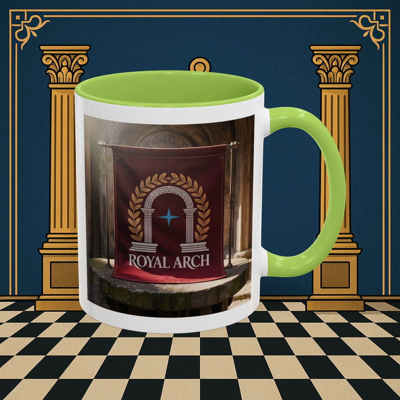 Premium Ready to Go Freemason Design | Masonic Arch of Enlightenment | Royal Arch - Masonic Mugs