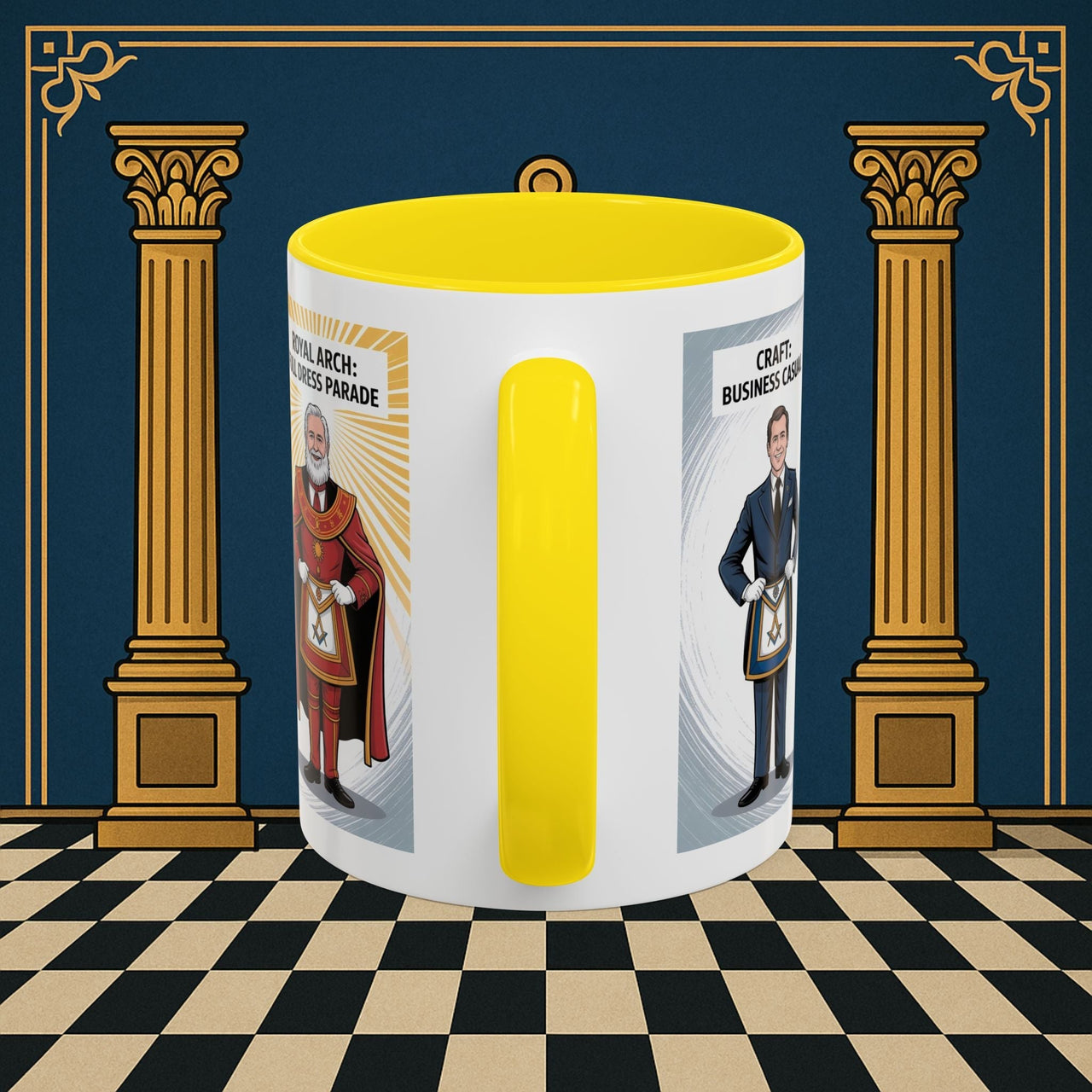 Premium Ready to Go Freemason Design | Masonic Dress Code Decoded | Royal Arch - Masonic Mugs
