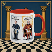 Premium Ready to Go Freemason Design | Masonic Dress Code Decoded | Royal Arch - Masonic Mugs