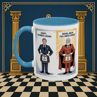 Premium Ready to Go Freemason Design | Masonic Dress Code Decoded | Royal Arch - Masonic Mugs