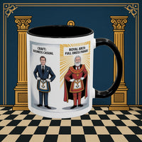 Premium Ready to Go Freemason Design | Masonic Dress Code Decoded | Royal Arch - Masonic Mugs