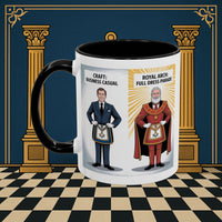 Premium Ready to Go Freemason Design | Masonic Dress Code Decoded | Royal Arch - Masonic Mugs