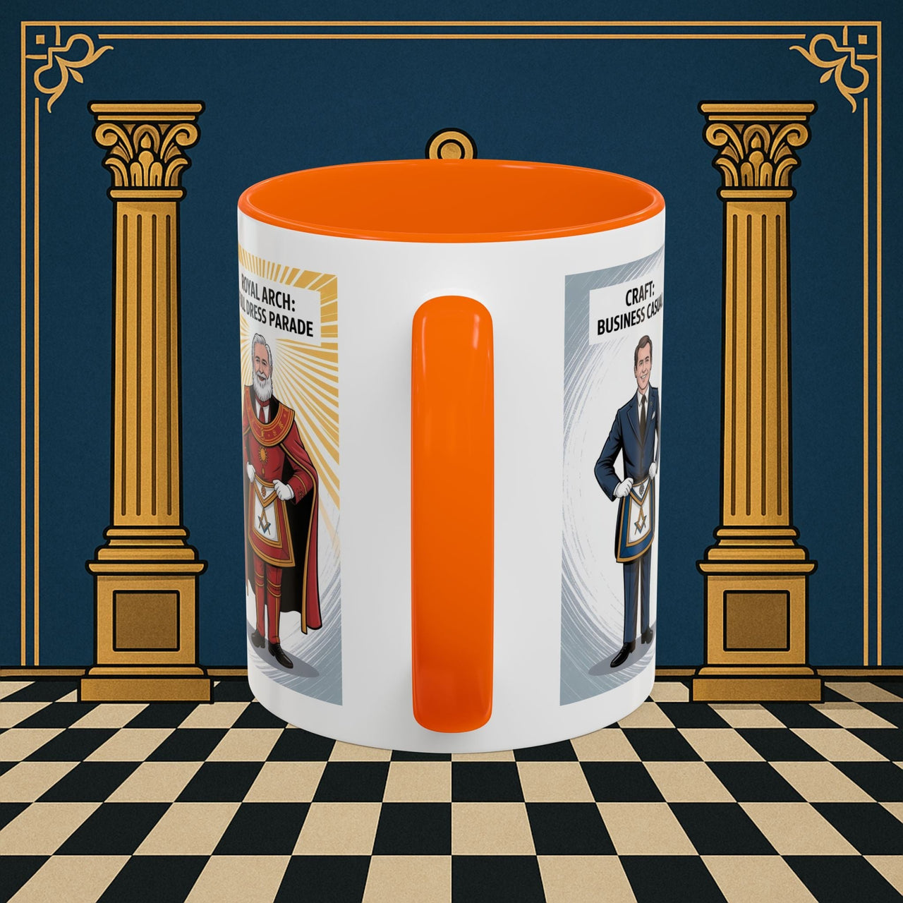 Premium Ready to Go Freemason Design | Masonic Dress Code Decoded | Royal Arch - Masonic Mugs