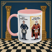 Premium Ready to Go Freemason Design | Masonic Dress Code Decoded | Royal Arch - Masonic Mugs
