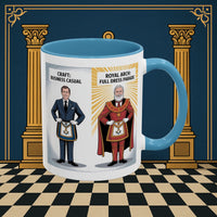 Premium Ready to Go Freemason Design | Masonic Dress Code Decoded | Royal Arch - Masonic Mugs