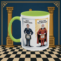 Premium Ready to Go Freemason Design | Masonic Dress Code Decoded | Royal Arch - Masonic Mugs