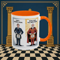 Premium Ready to Go Freemason Design | Masonic Dress Code Decoded | Royal Arch - Masonic Mugs