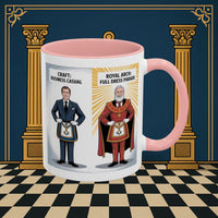 Premium Ready to Go Freemason Design | Masonic Dress Code Decoded | Royal Arch - Masonic Mugs