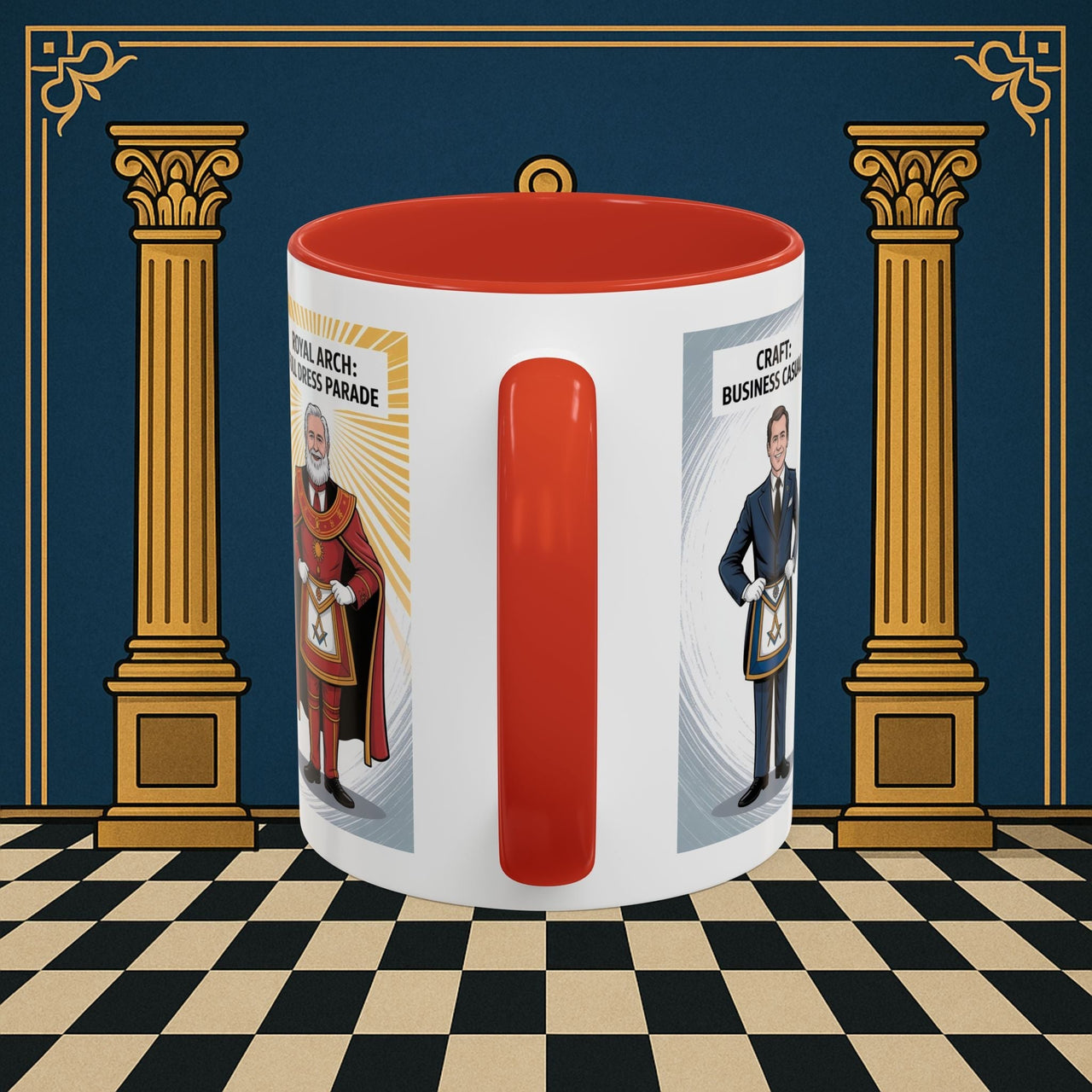 Premium Ready to Go Freemason Design | Masonic Dress Code Decoded | Royal Arch - Masonic Mugs