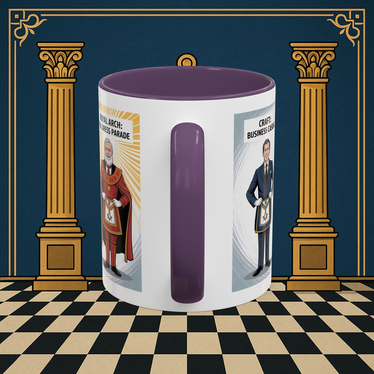 Premium Ready to Go Freemason Design | Masonic Dress Code Decoded | Royal Arch - Masonic Mugs