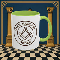 Premium Ready to Go Freemason Design | Masonic Emblem of Precision | Mark Masonry - Masonic Mugs