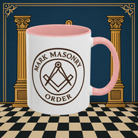 Premium Ready to Go Freemason Design | Masonic Emblem of Precision | Mark Masonry - Masonic Mugs