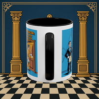 Premium Ready to Go Freemason Design | Masonic Manners: Vintage Cartoon Guide to Junior Deacon Etiquette, Junior Deacon - Masonic Mugs