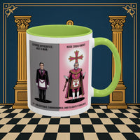 Premium Ready to Go Freemason Design | Masonic Metamorphosis | Rose Croix - Masonic Mugs