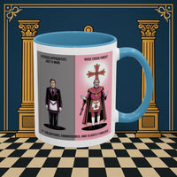 Premium Ready to Go Freemason Design | Masonic Metamorphosis | Rose Croix - Masonic Mugs