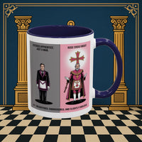 Premium Ready to Go Freemason Design | Masonic Metamorphosis | Rose Croix - Masonic Mugs