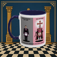 Premium Ready to Go Freemason Design | Masonic Metamorphosis | Rose Croix - Masonic Mugs