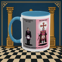 Premium Ready to Go Freemason Design | Masonic Metamorphosis | Rose Croix - Masonic Mugs