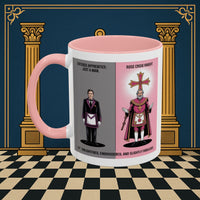 Premium Ready to Go Freemason Design | Masonic Metamorphosis | Rose Croix - Masonic Mugs