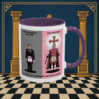 Premium Ready to Go Freemason Design | Masonic Metamorphosis | Rose Croix - Masonic Mugs