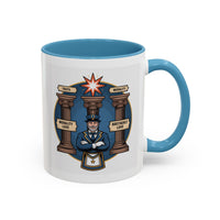 Premium Ready to Go Freemason Design | Master Mason | Morality Love - Masonic Mugs