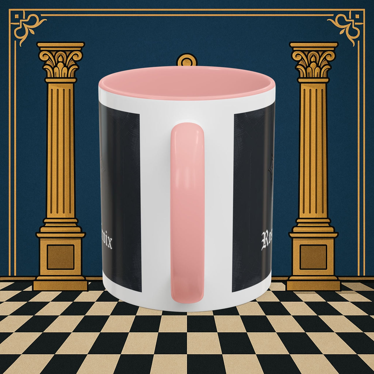 Premium Ready to Go Freemason Design | Mystic Rose | Rose Croix - Masonic Mugs