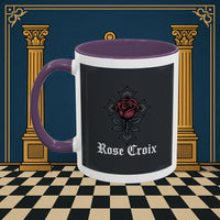 Premium Ready to Go Freemason Design | Mystic Rose | Rose Croix - Masonic Mugs