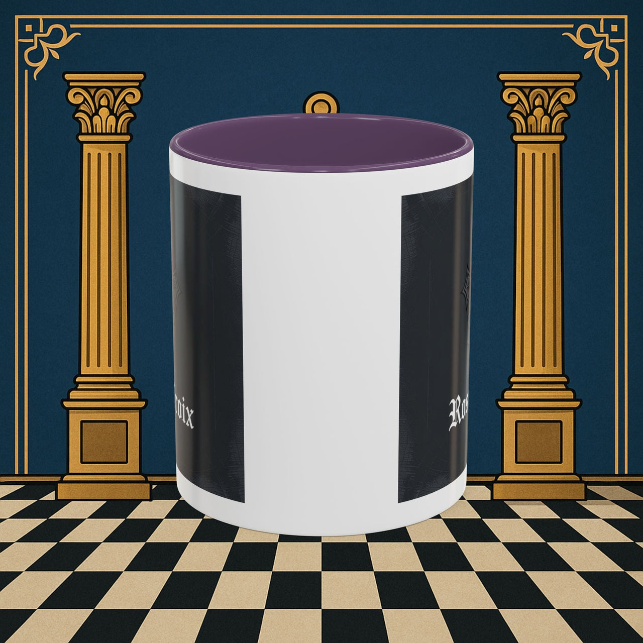 Premium Ready to Go Freemason Design | Mystic Rose | Rose Croix - Masonic Mugs