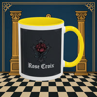 Premium Ready to Go Freemason Design | Mystic Rose | Rose Croix - Masonic Mugs