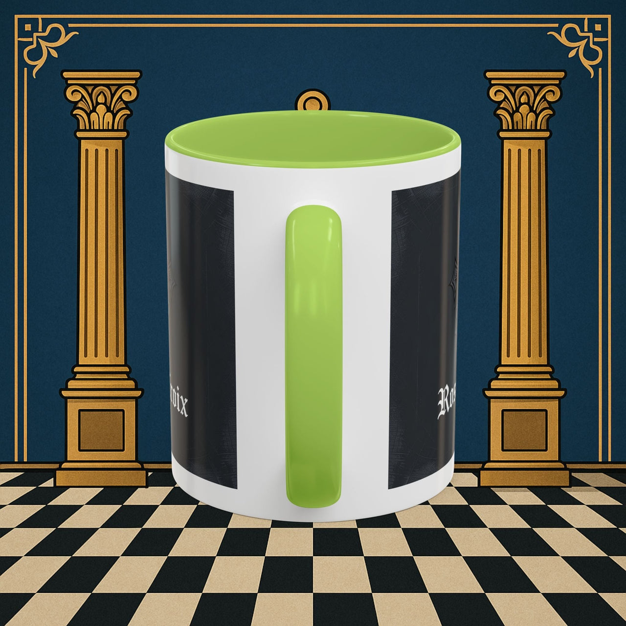 Premium Ready to Go Freemason Design | Mystic Rose | Rose Croix - Masonic Mugs