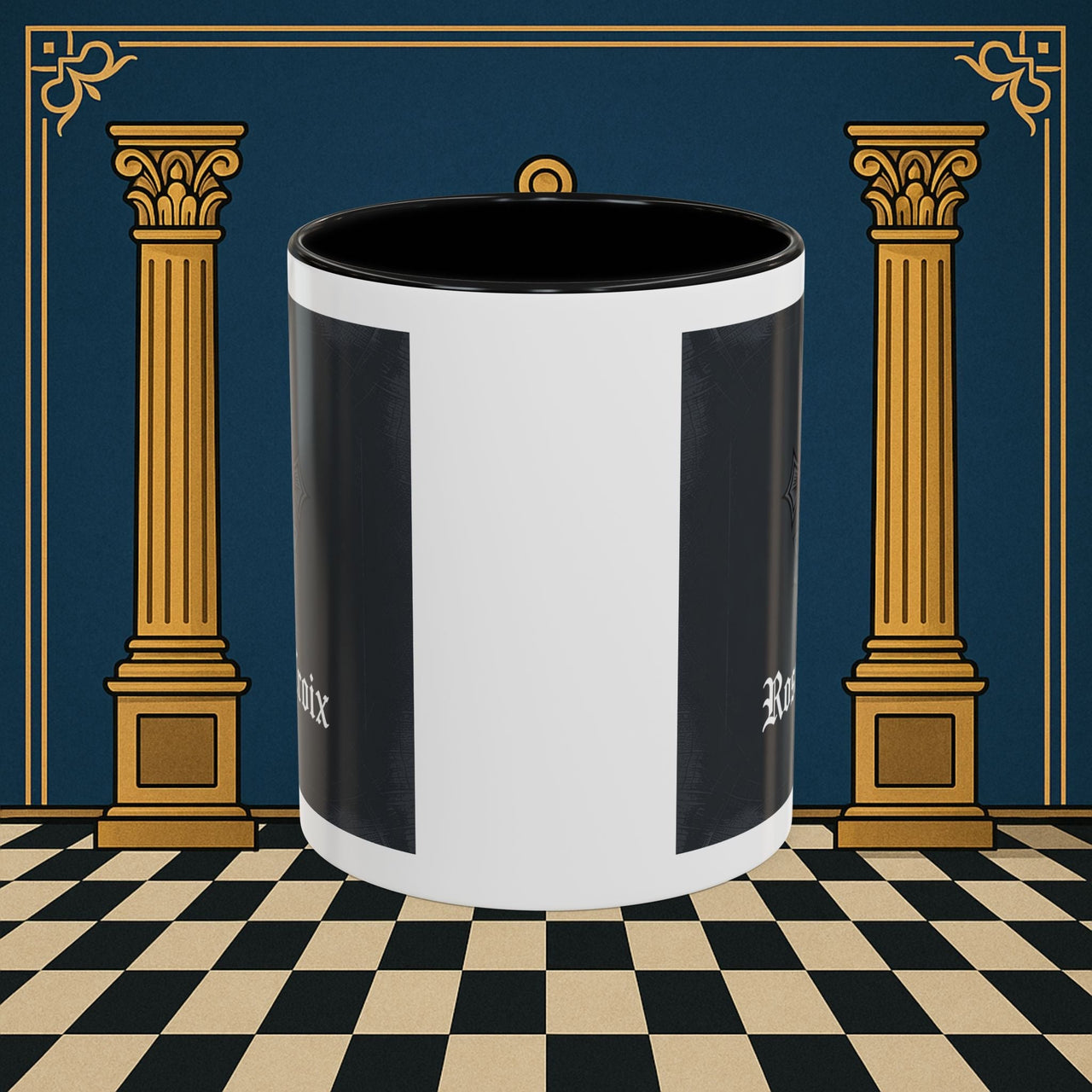 Premium Ready to Go Freemason Design | Mystic Rose | Rose Croix - Masonic Mugs
