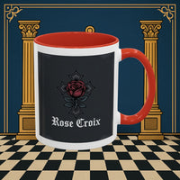 Premium Ready to Go Freemason Design | Mystic Rose | Rose Croix - Masonic Mugs