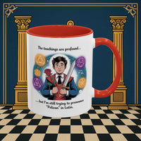 Premium Ready to Go Freemason Design | Mystical Linguistic Odyssey | Rose Croix - Masonic Mugs