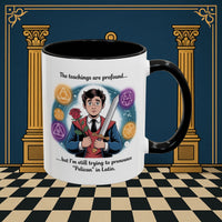 Premium Ready to Go Freemason Design | Mystical Linguistic Odyssey | Rose Croix - Masonic Mugs