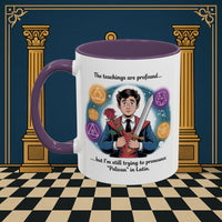 Premium Ready to Go Freemason Design | Mystical Linguistic Odyssey | Rose Croix - Masonic Mugs