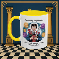 Premium Ready to Go Freemason Design | Mystical Linguistic Odyssey | Rose Croix - Masonic Mugs