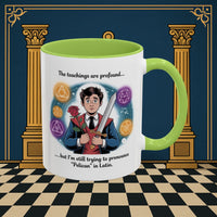 Premium Ready to Go Freemason Design | Mystical Linguistic Odyssey | Rose Croix - Masonic Mugs