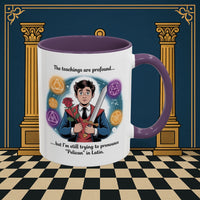 Premium Ready to Go Freemason Design | Mystical Linguistic Odyssey | Rose Croix - Masonic Mugs