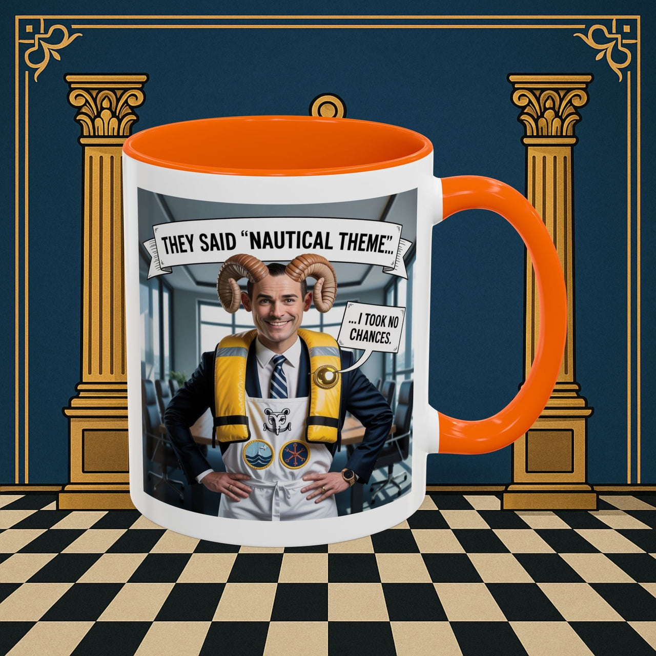 Premium Ready to Go Freemason Design | Nautical Nonsense | Royal Ark Mariners - Masonic Mugs