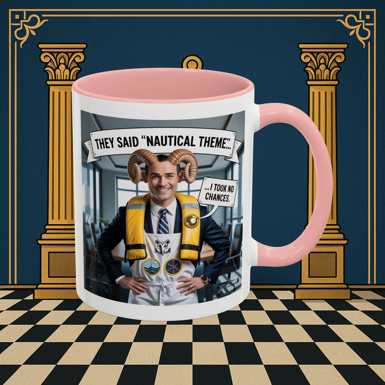 Premium Ready to Go Freemason Design | Nautical Nonsense | Royal Ark Mariners - Masonic Mugs
