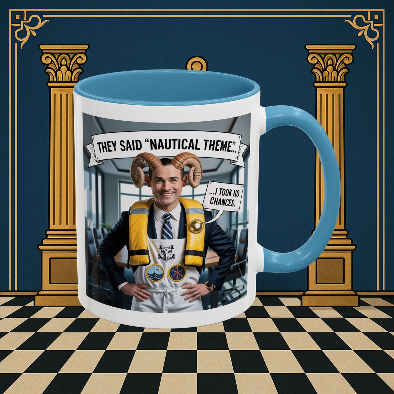 Premium Ready to Go Freemason Design | Nautical Nonsense | Royal Ark Mariners - Masonic Mugs
