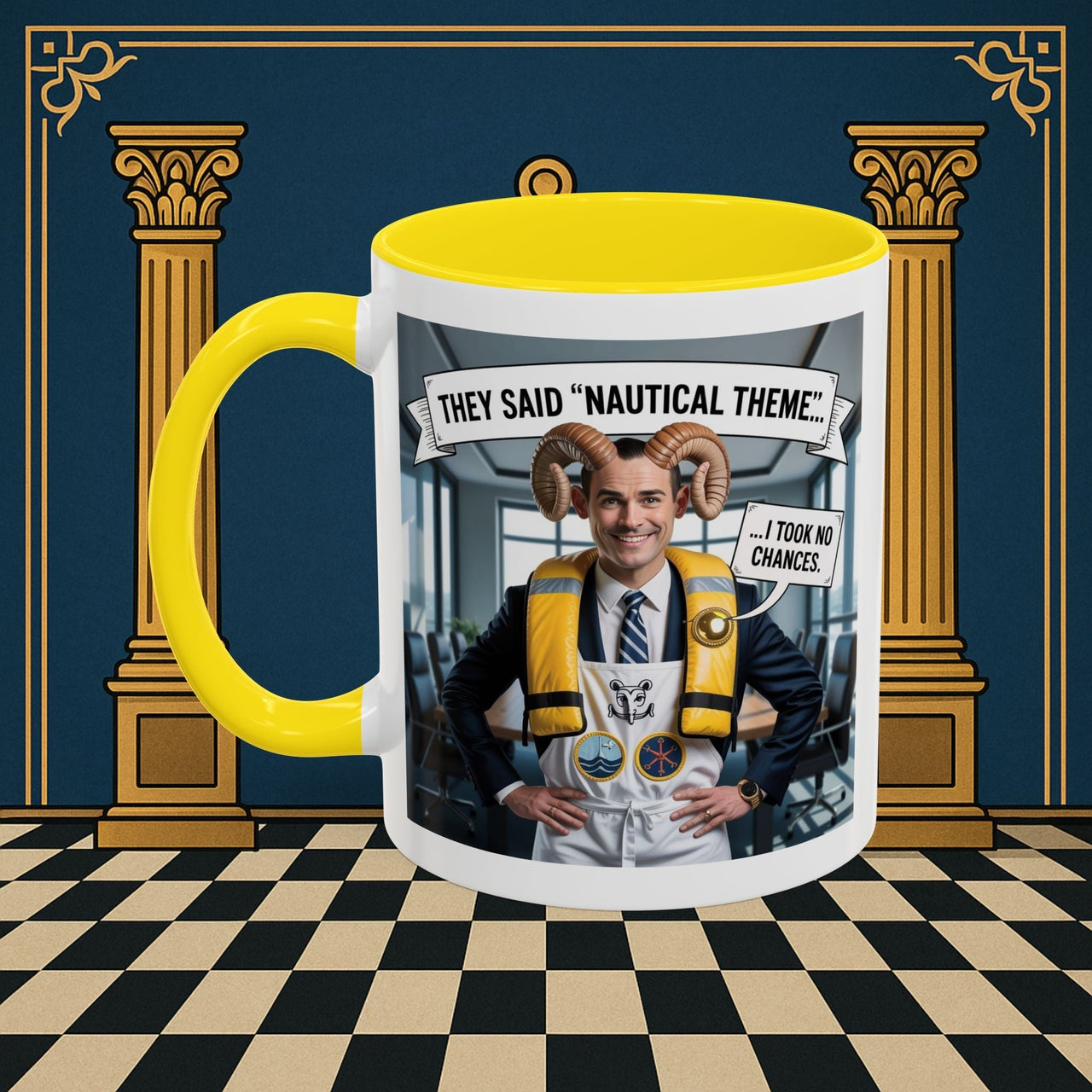 Premium Ready to Go Freemason Design | Nautical Nonsense | Royal Ark Mariners - Masonic Mugs